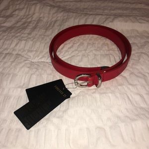 Faux Leather Belt